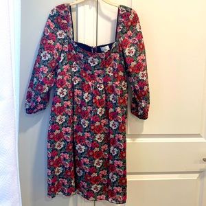 J crew liberty puff sleeve mini size 16